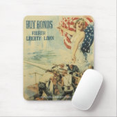 Poster van de Tweede Wereldoorlog Muismat (Met muis)