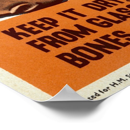 Poster van de Tweede Wereldoorlog - Redding - Sav (Hoek)