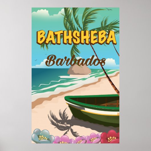 Poster van de vacature Bathsheba Beach Barbados (Voorkant)