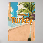  Poster van de vakantie in Turkije (Voorkant)