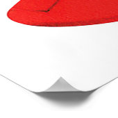 Poster van de Valentijn van een motorvliegtuig (Hoek)