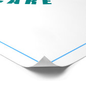 Poster van de veerwiel (Hoek)