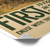 Poster van de Verenigde Staten (Hoek)