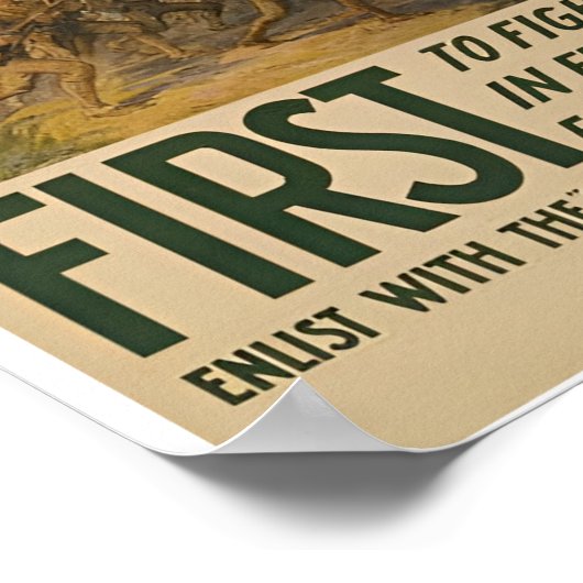 Poster van de Verenigde Staten (Hoek)