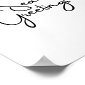 Poster van de Vergroting van de Seizoenen (Hoek)