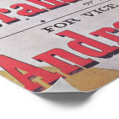 Poster van de verkiezingscampagne voor de Unie (Hoek)