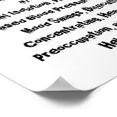 Poster van de verpleegschool (Hoek)