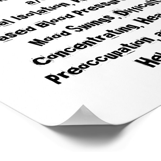 Poster van de verpleegschool (Hoek)