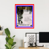 poster van de veteranen van 8.99 (Thuiskantoor)