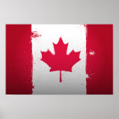 Poster van de vlag van Urban Canada (Voorkant)