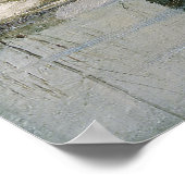 Poster van de vogelboomwinterduimschilderkunst (Hoek)