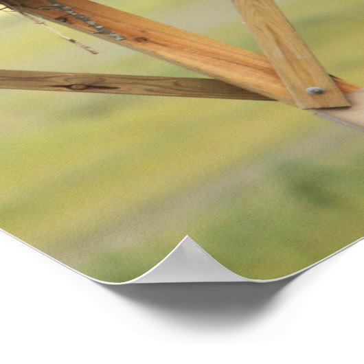 Poster van de vogelpest van Osprey Bird (Hoek)