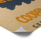  Poster van de Volksgezondheid van WPA (Hoek)