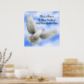 Poster van de vrije zone voor drama en misbruik (Keuken)