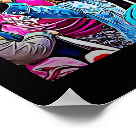 Poster van de Vrouwenmars voor Gelijkheid (Hoek)