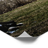 Poster van de vuurtoren van het Deurland (Hoek)