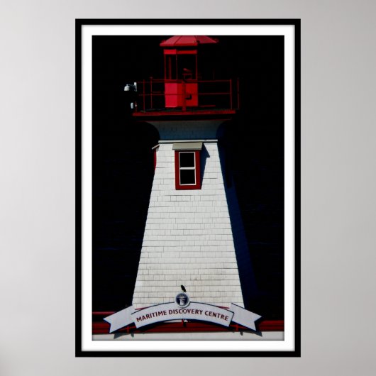 POSTER van de vuurtoren van PORT ALBERNI (Voorkant)