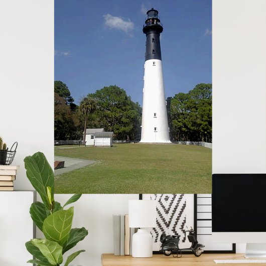 Poster van de vuurtoren van Sullivan (Thuiskantoor)