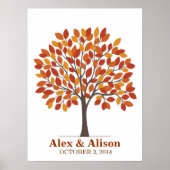 Poster van de Weddenschap - Natuurlijke Herfst (Voorkant)