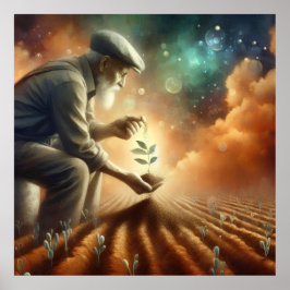 poster van de "weg van de groei"