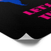 Poster van de wereldkaart van bisexuality pride (Hoek)