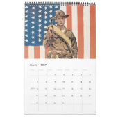 Poster van de Wereldoorlog Kalender (Mar 2027)