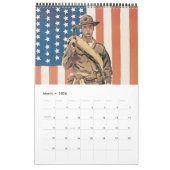 Poster van de Wereldoorlog Kalender (Mar 2026)