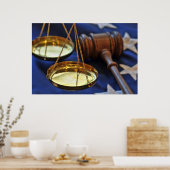 Poster van de wet en de orde (Keuken)