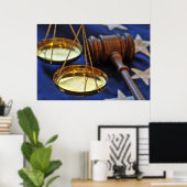 Poster van de wet en de orde (Thuiskantoor)