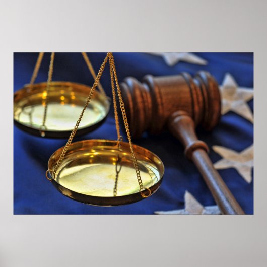 Poster van de wet en de orde (Voorkant)