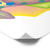 Poster van de Whimsical Fish Art van Gail Gabel (Hoek)