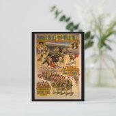 Poster van de Wilde Westennen van de Rekening van Briefkaart (Staand voorkant)