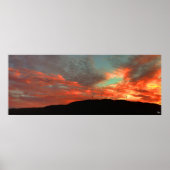 Poster van de windboerderij van de Tenney Mountain (Voorkant)