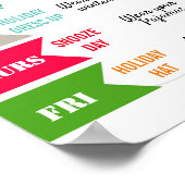 poster van de winterweek van de schoolvliegersport (Hoek)