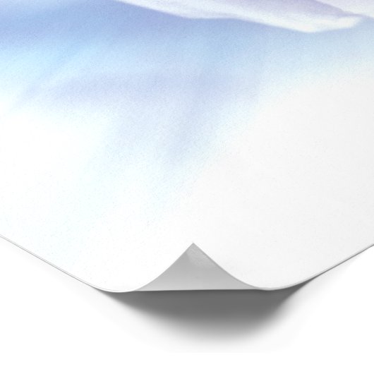 Poster van de witte tanden (Hoek)