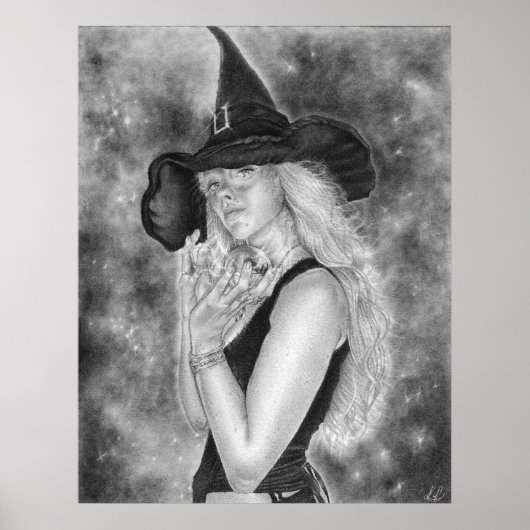 Poster van de witte witch (Voorkant)