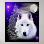 poster van de wolf (Voorkant)