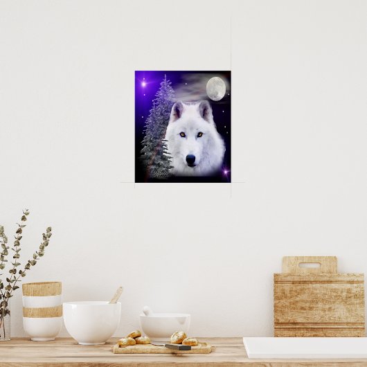 poster van de wolf (Keuken)