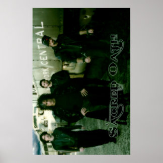 Poster VAN DE ZACRED OATBAND