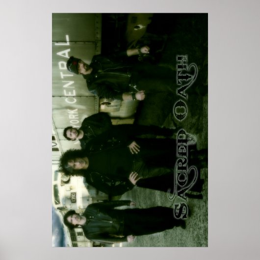 Poster VAN DE ZACRED OATBAND (Voorkant)