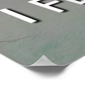 poster van de zeeflap (Hoek)