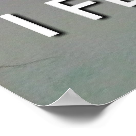 poster van de zeeflap (Hoek)