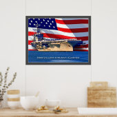 Poster van de zeemacht van de zeemacht van het Vli (Keuken)