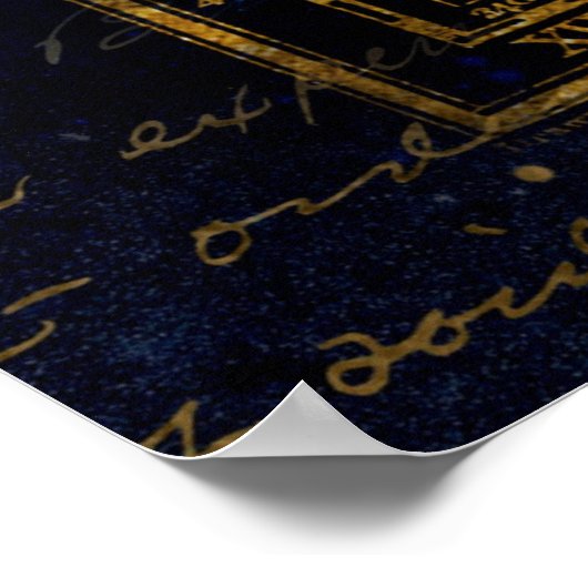 poster van de zodische constellatie (Hoek)