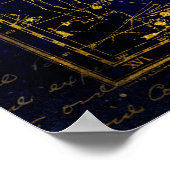 poster van de zodische constellatie (Hoek)