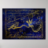 poster van de zodische constellatie (Voorkant)