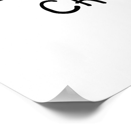 Poster van de zoete Cherry Pie (Hoek)