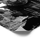 Poster van de Zuidelijke Pacifische Brandweertrein (Hoek)