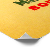 Poster van de Zuidelijke Stille Oceaan tot de Stil (Hoek)