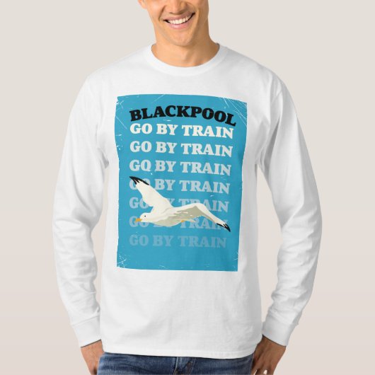  poster van de Zwarte Pool T-shirt (Voorkant)
